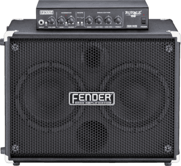 Cabina Fender Rumble™ 2X8, 2X8", 500W Lightweight Bass Speaker Cabinet (28 lbs.) 2247008020