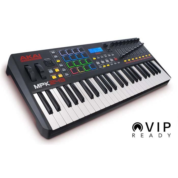 CONTROLADOR MIDI AKAI MPK249 DE 49 TECLAS
