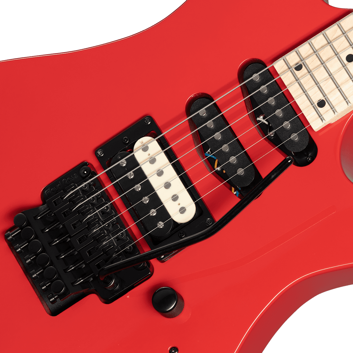 Guitarra Electrica Kramer Kstmfrhssjrebf1 Striker Hss Jumper Red 2