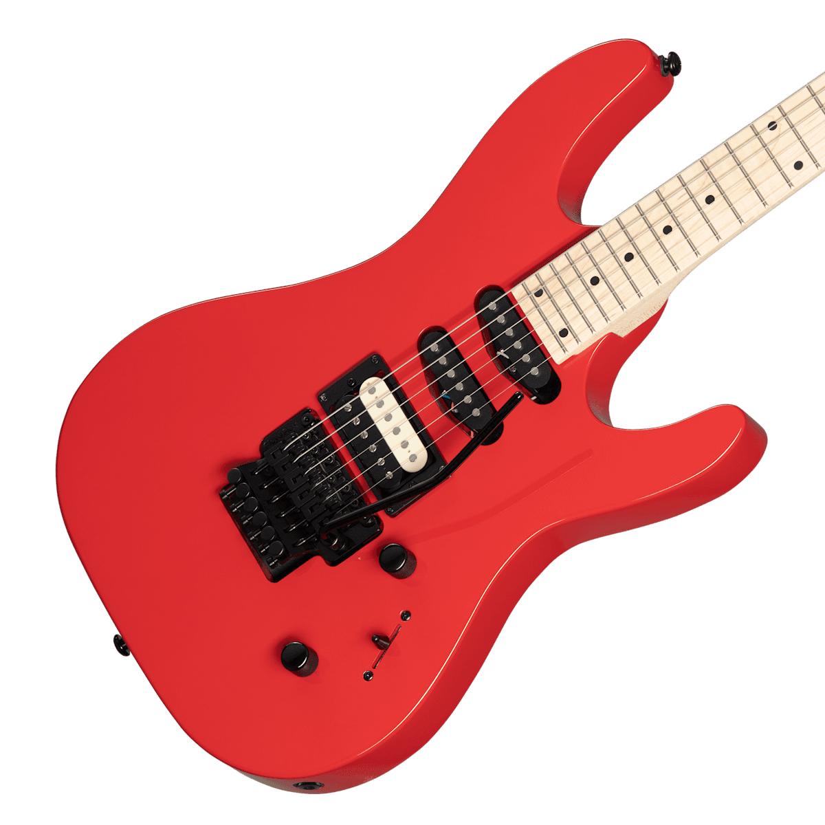 Guitarra Electrica Kramer Kstmfrhssjrebf1 Striker Hss Jumper Red 4