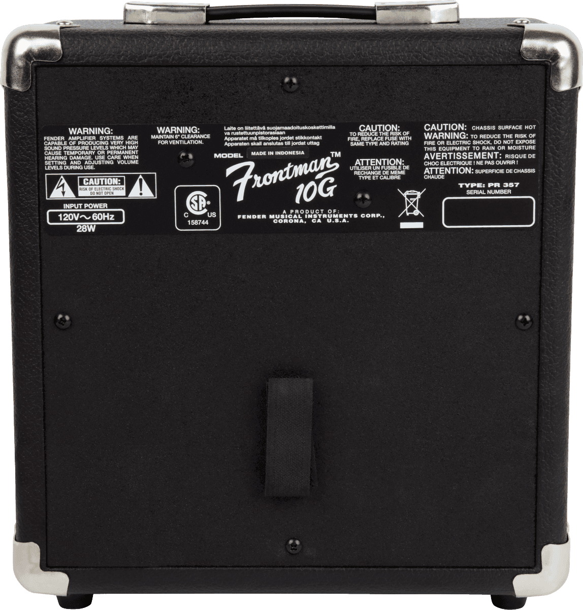 Guitarra Electrica Squier Fender Stratocaster Pack, Laurel Fingerboard, Black, Gig Bag, 10g - 120v 0371823006 7