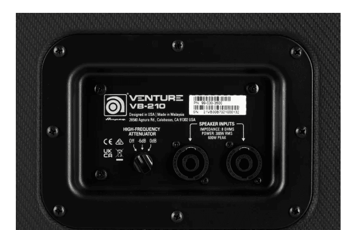 Cabina Ampeg Bajo Vb-210 B20-3 3