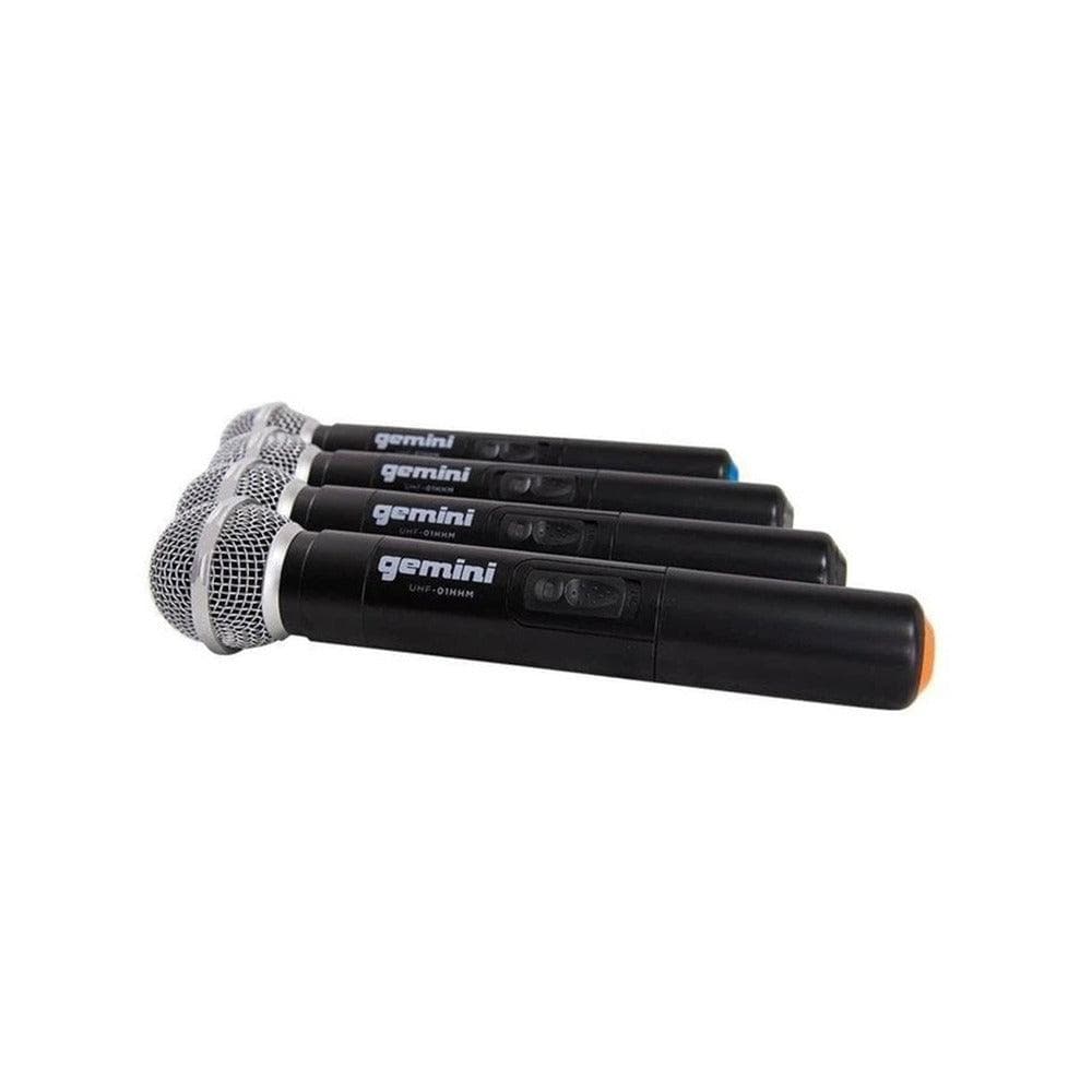 Microfono Gemini Uhf-04M-S1234 Inalambrico 4 Canal 3