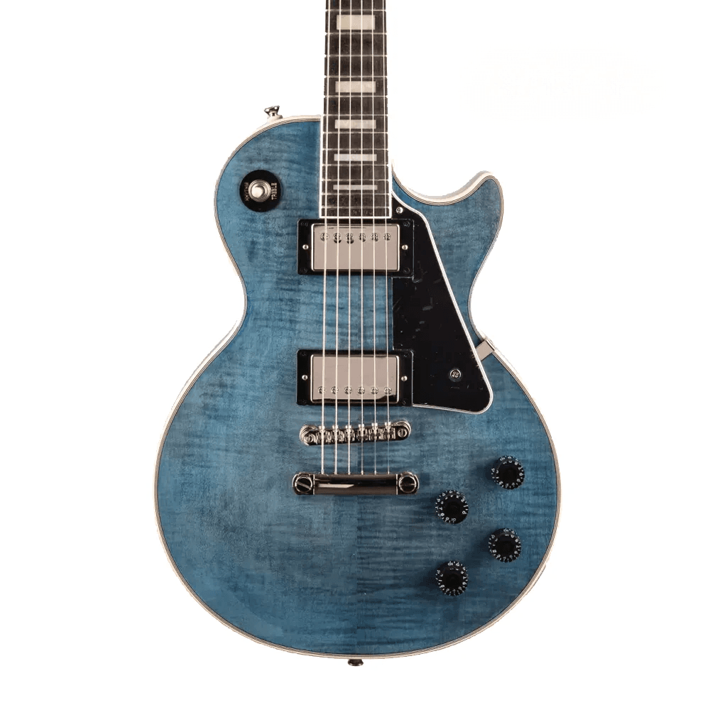 Guitarra Electrica Epiphone EI-LPCFTBLNH3 Les Paul Custom Figured 2