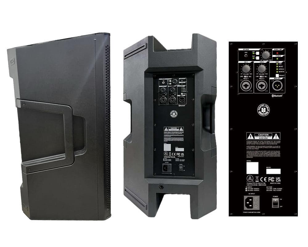 Cabina Topp Pro Zp-12a 4000w 2