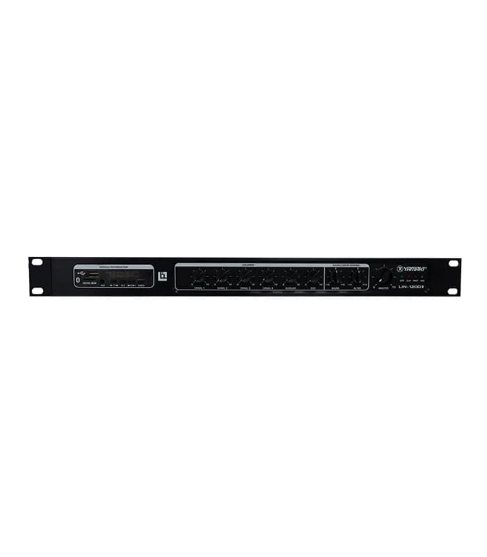 AMPLIFICADOR MEZCLADOR YAMAKI LIN-120D II DE 120 WATTS 1