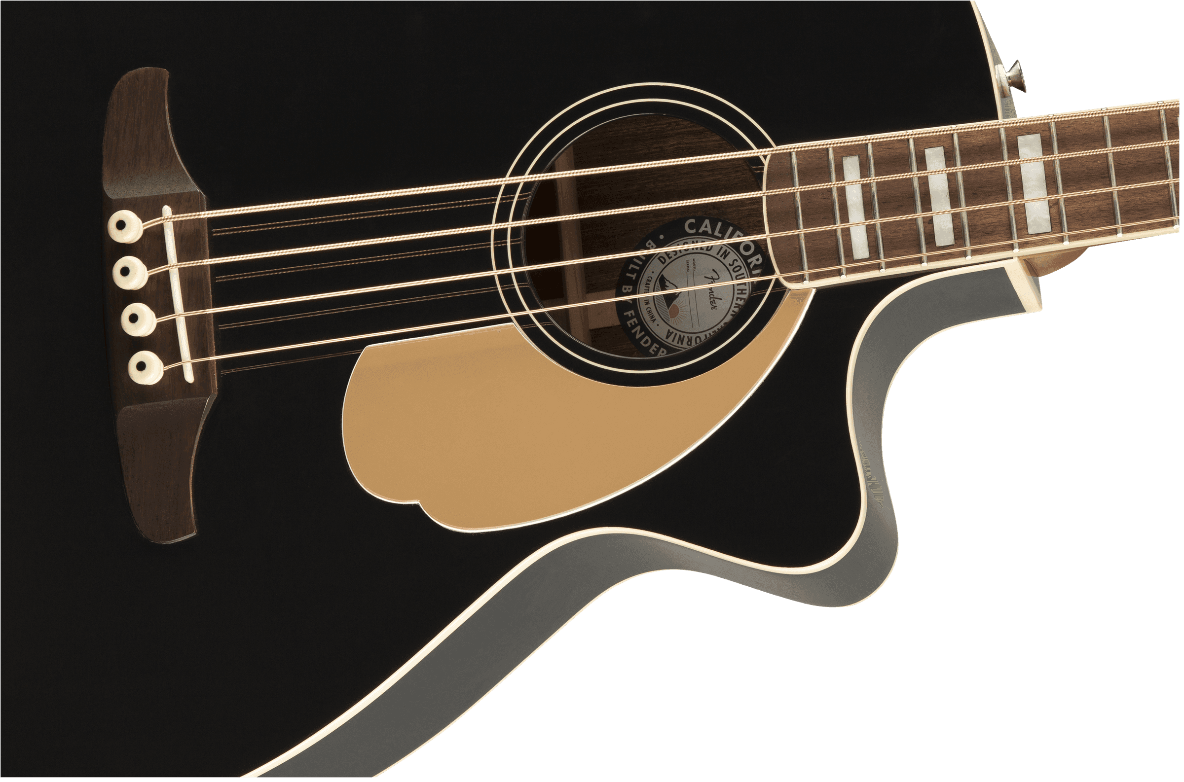 Bajo Electroacustico Fender Kingman 0970743106 Negro 3
