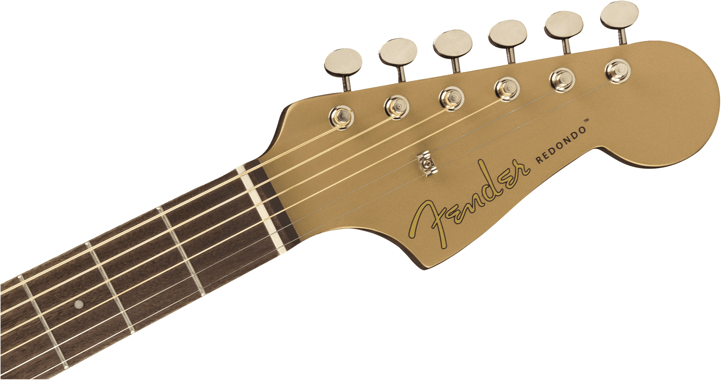 Guitarra Electroacustica Fender Redondo Player, Diapasón De Nogal, Bronce Satinado 0970713553 8