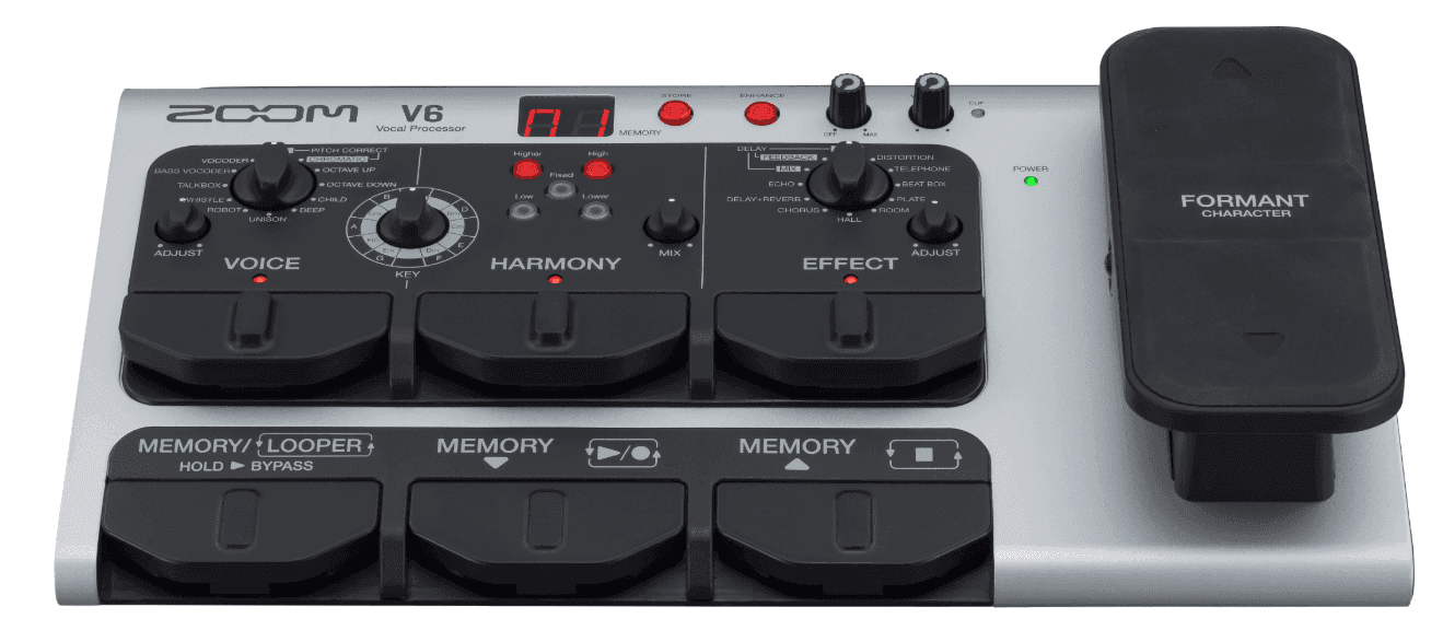Procesador De Efectos Zoom V6/120gl Vocal 3