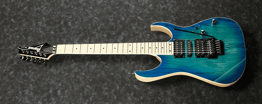 Guitarra Electrica Ibanez Rg370ahmz Blue Moon Burst 3