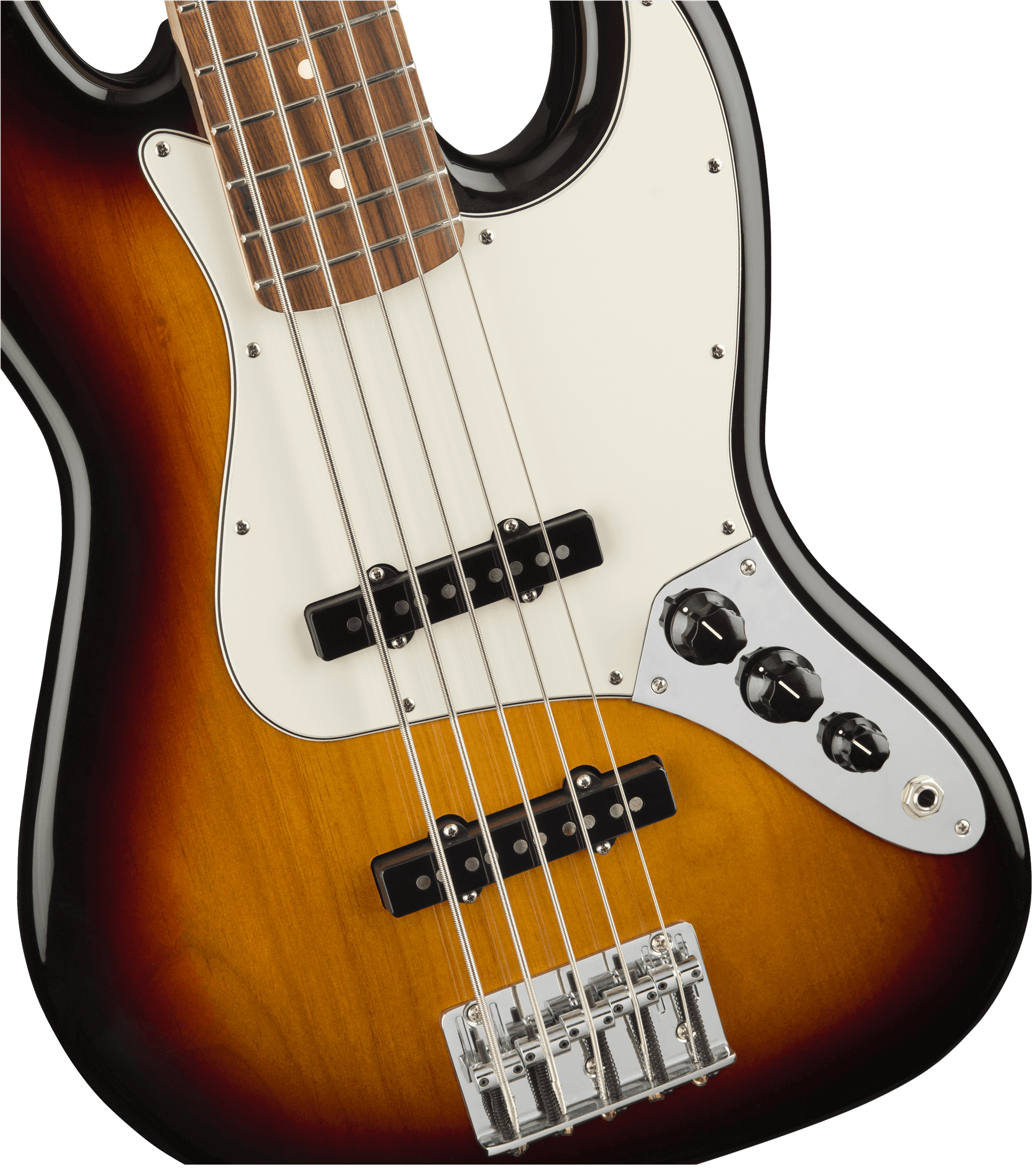 Bajo Electrico Fender Player Jazz Bass® V, diapasón de Pau Ferro, Sunburst de 3 colores 0149953500 2