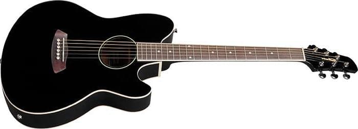 Guitarra Electroacustica Ibanez Talman Zurda Tcy10le- Black High Gloss