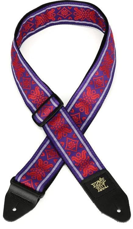 Correa Ernie Ball Guitarra Electrica P05330 Roja Estampada