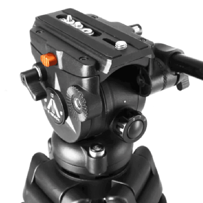 KIT TRIPODE EI-7060-AA 8KG E-IMAGE ALUMINIO 4