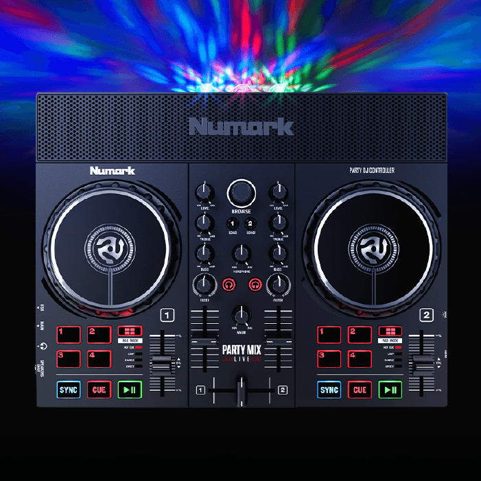 CONTROLADOR DJ NUMARK PARTY MIX LIVE 2