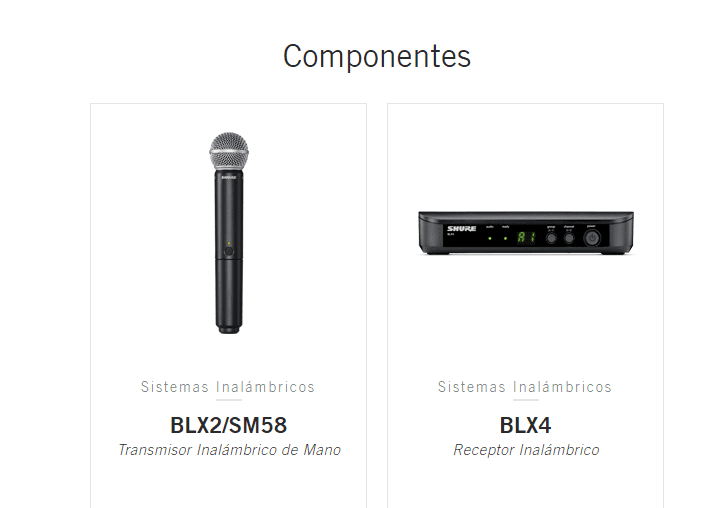 Microfono Shure Inalambrico Blx24/Pg58 M15 2