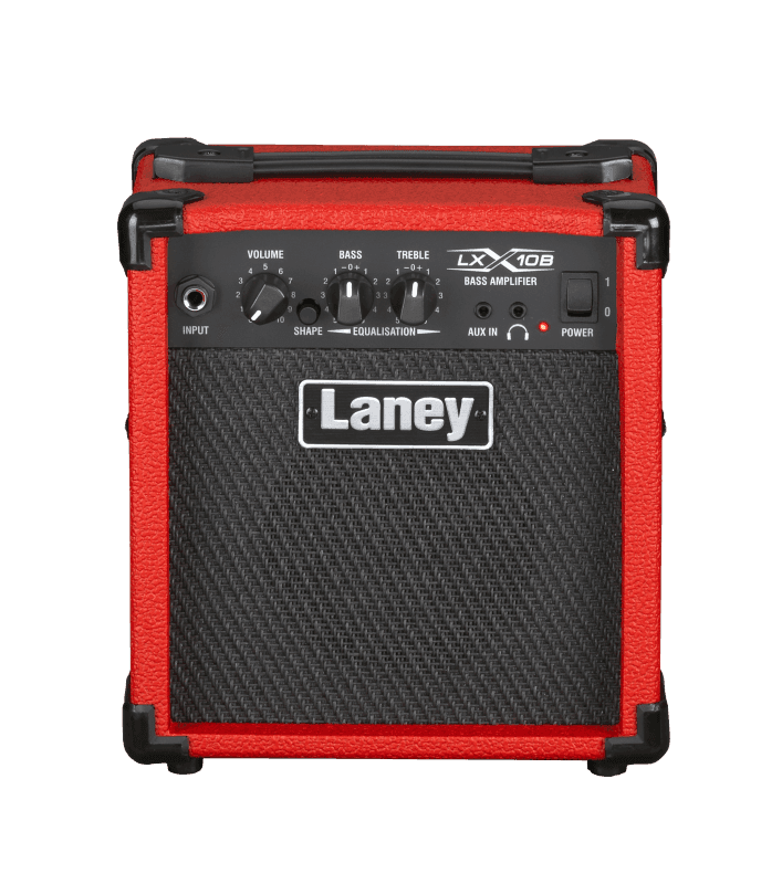 Amplificador Laney LX10B para Bajo Rojo