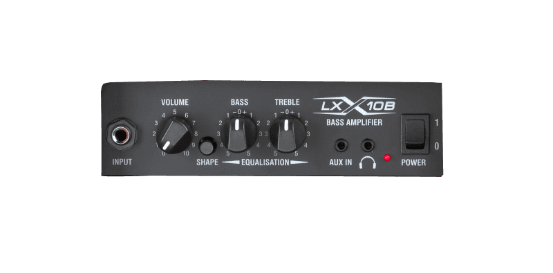 Amplificador Laney LX10B para Bajo Rojo 4