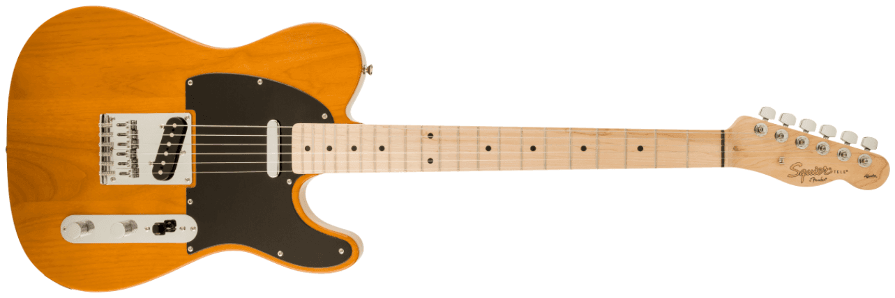 Guitarra Electrica Fender Squier Affinity Series™ Telecaster®, Maple Fingerboard, Butterscotch Blonde 0310203550