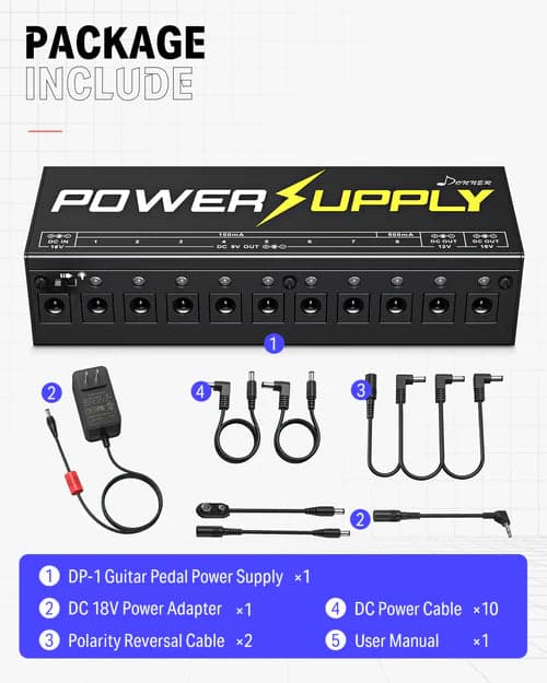Fuente De Alimentacion Donner Ec811 Dp-1 Power Supply 5