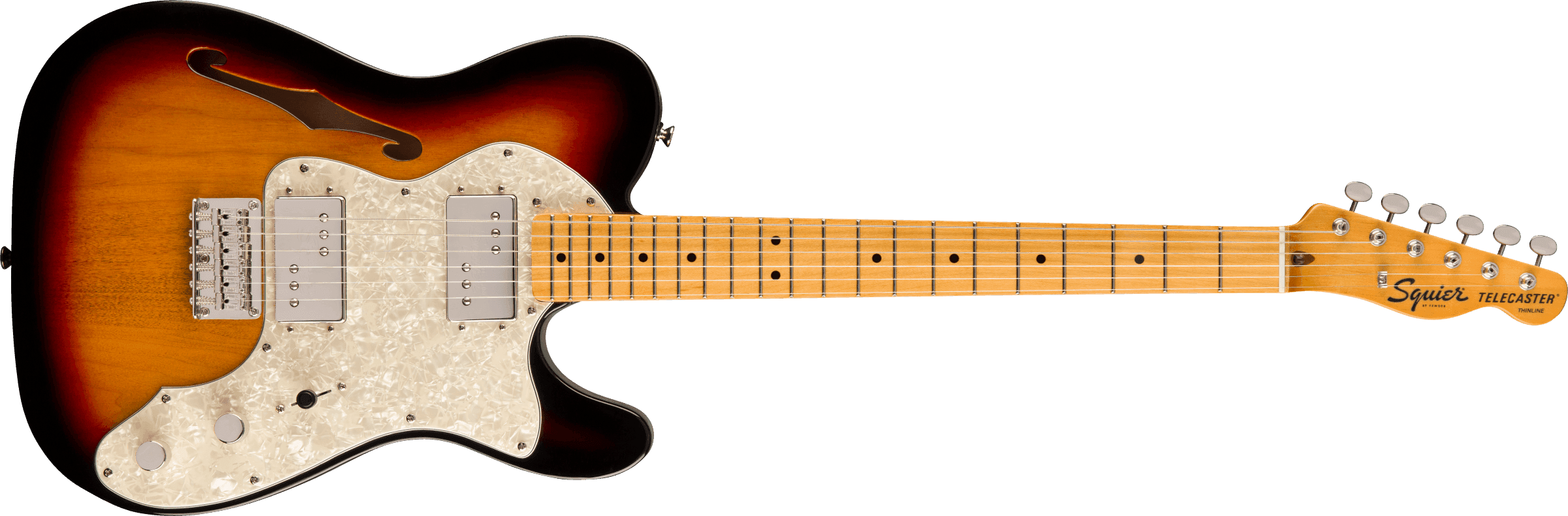 Guitarra Electrica Fender Squier Classic Vibe '70s Telecaster® Thinline, Maple Fingerboard, Natural0374070500