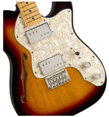 Guitarra Electrica Fender Squier Classic Vibe '70s Telecaster® Thinline, Maple Fingerboard, Natural0374070500 2