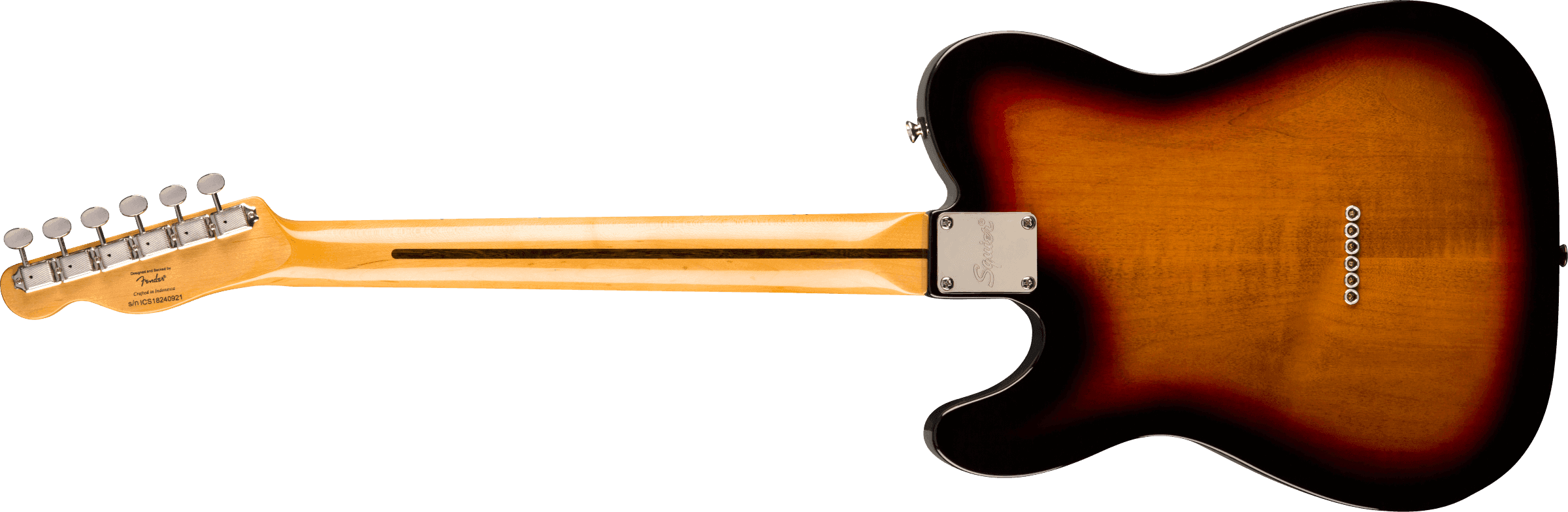Guitarra Electrica Fender Squier Classic Vibe '70s Telecaster® Thinline, Maple Fingerboard, Natural0374070500 6