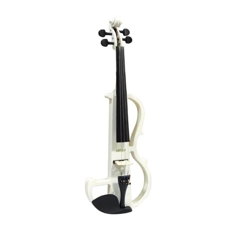 VIOLIN ELECTRICO GREKO VEN01-WH 4/4