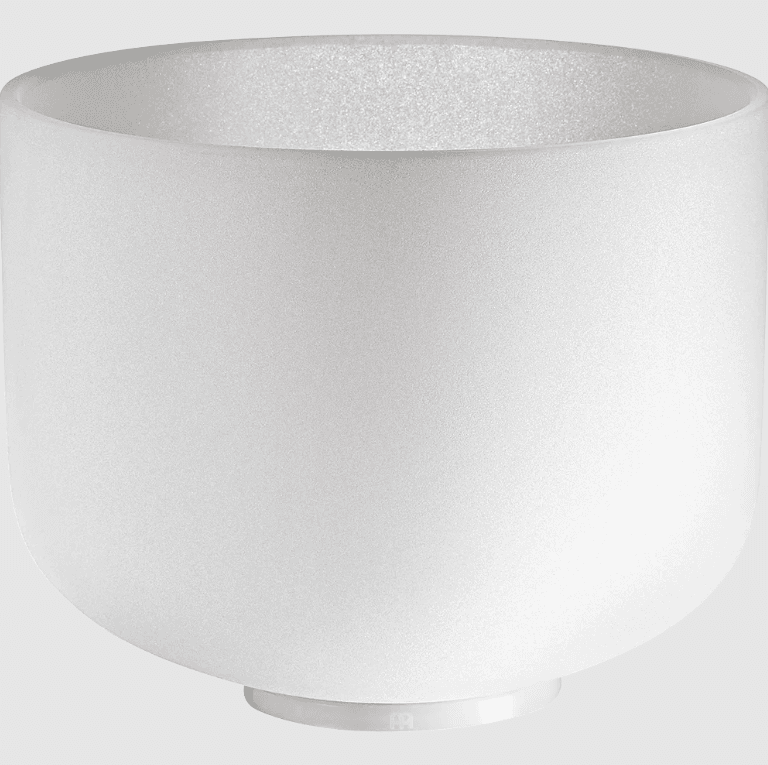 CUENCO DE CRISTAL 10"  - TONO G4   - CHAKRA GARGAN