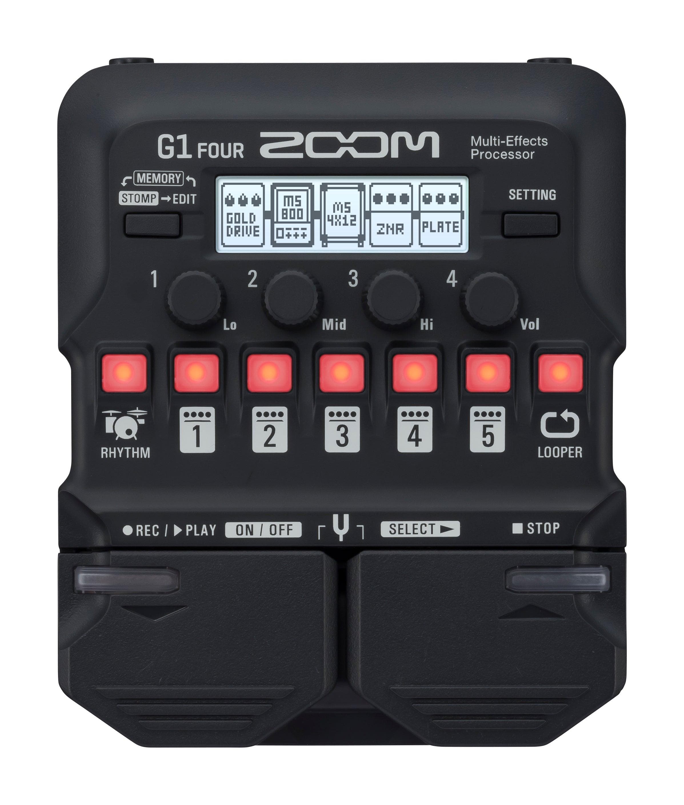 Procesador De Efectos Zoom G1 Four 120gl/220ge