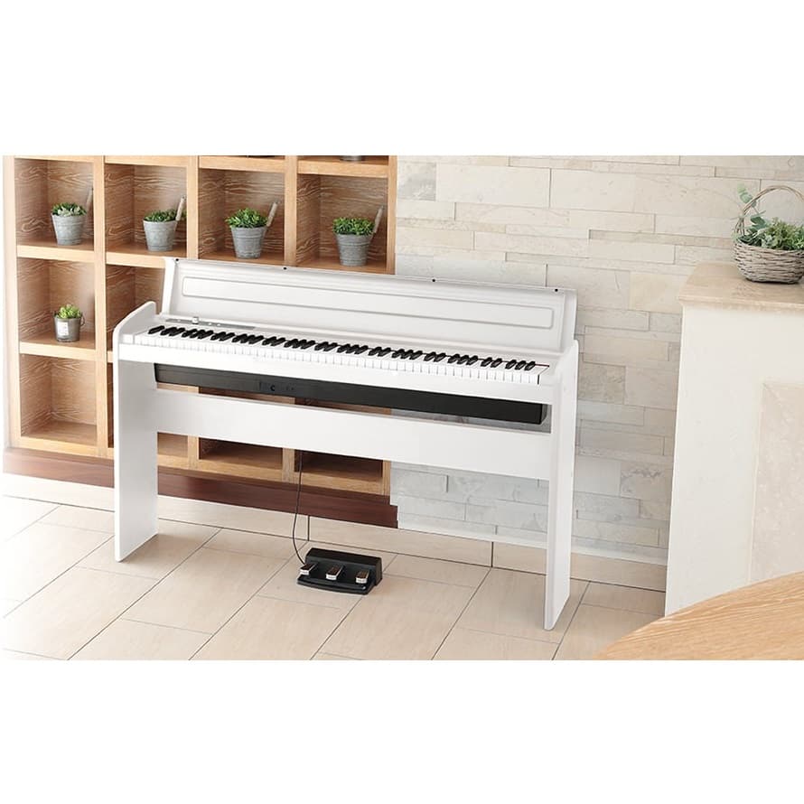 PIANO DIGITAL KORG LP-180-WH BLANCO 4