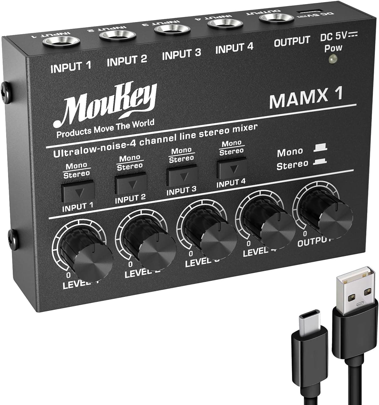 Mezclador Moukey Mk0105 Mixer