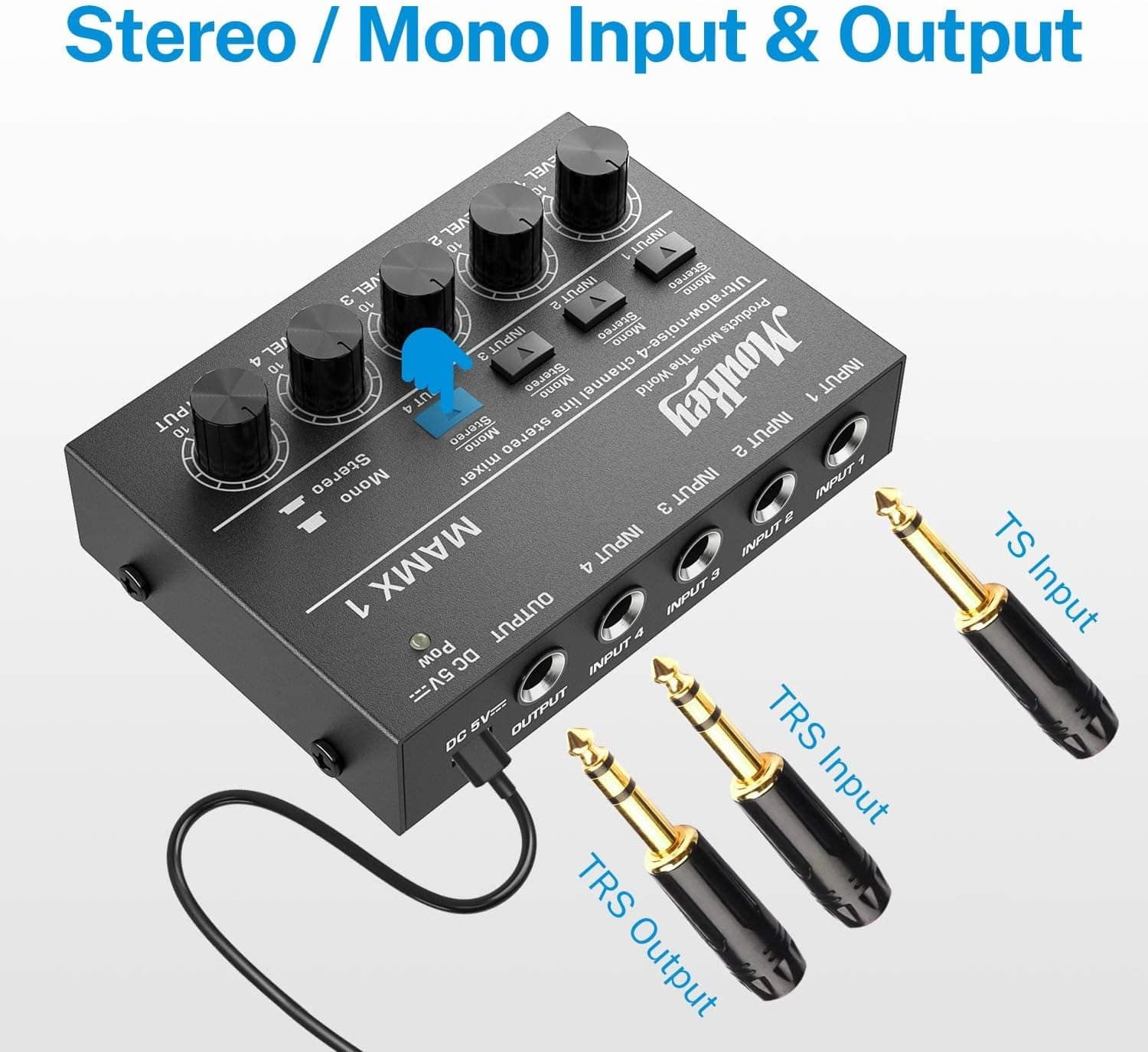 Mezclador Moukey Mk0105 Mixer 2