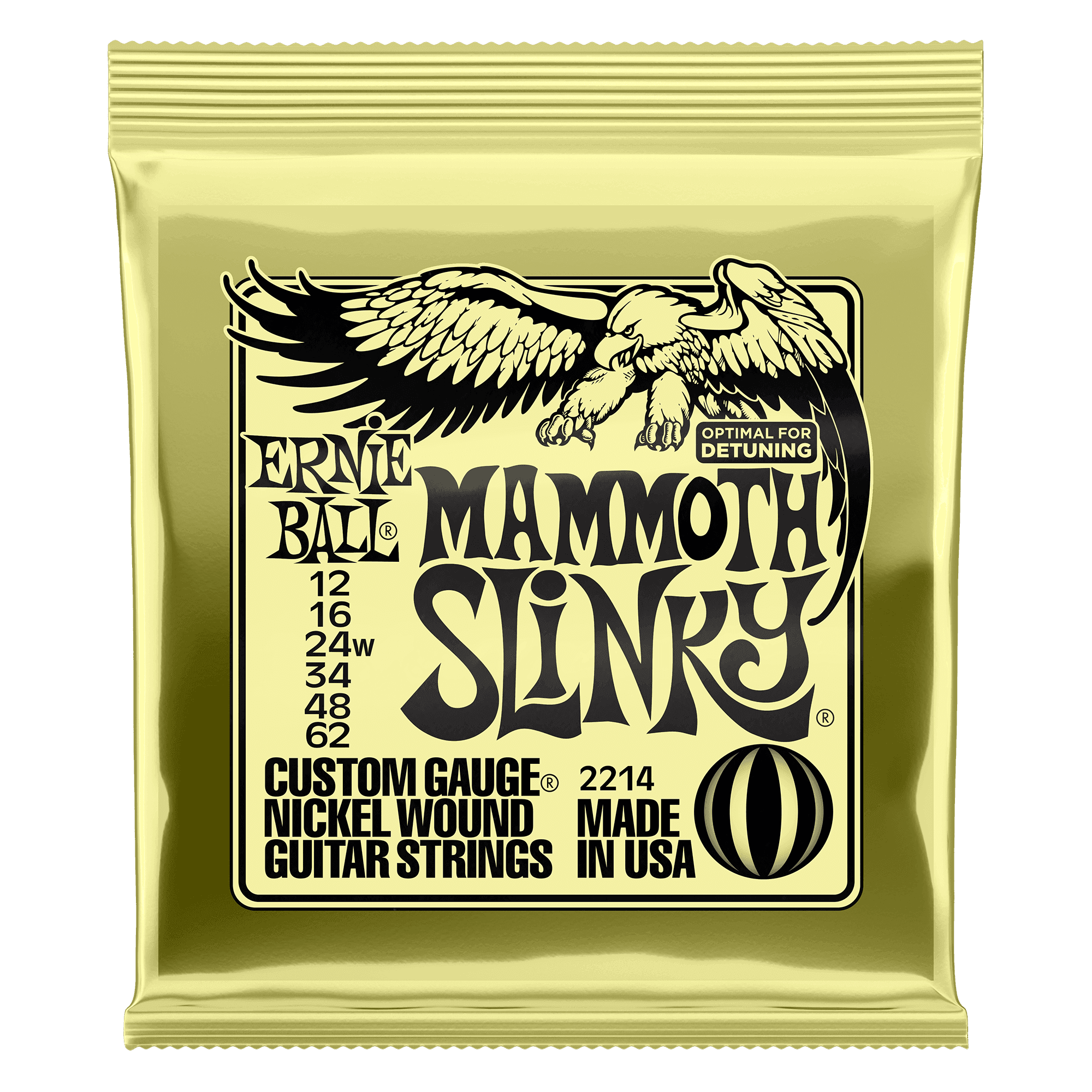 Encordado Ernie Ball Guitarra Electrica 2214 12-62