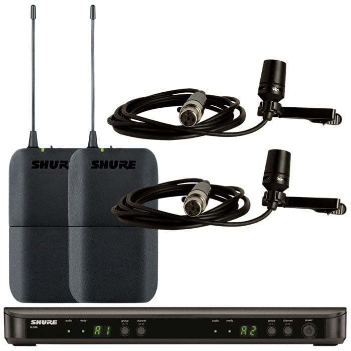 MIC INALÁMBRICO SHURE BLX188/CVL-J10