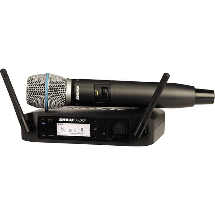 MIC INALÁMBRICO DIGITAL SHURE GLXD24/B87A-Z2