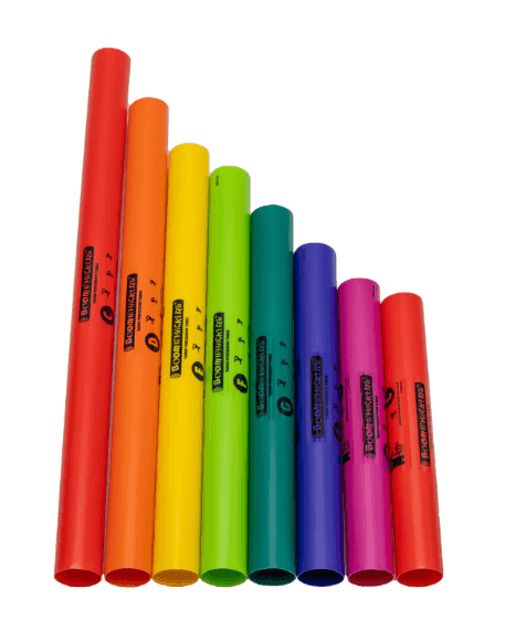 Tubos Boomwhackers Diatonic C Maj Bwdg 8 Notas