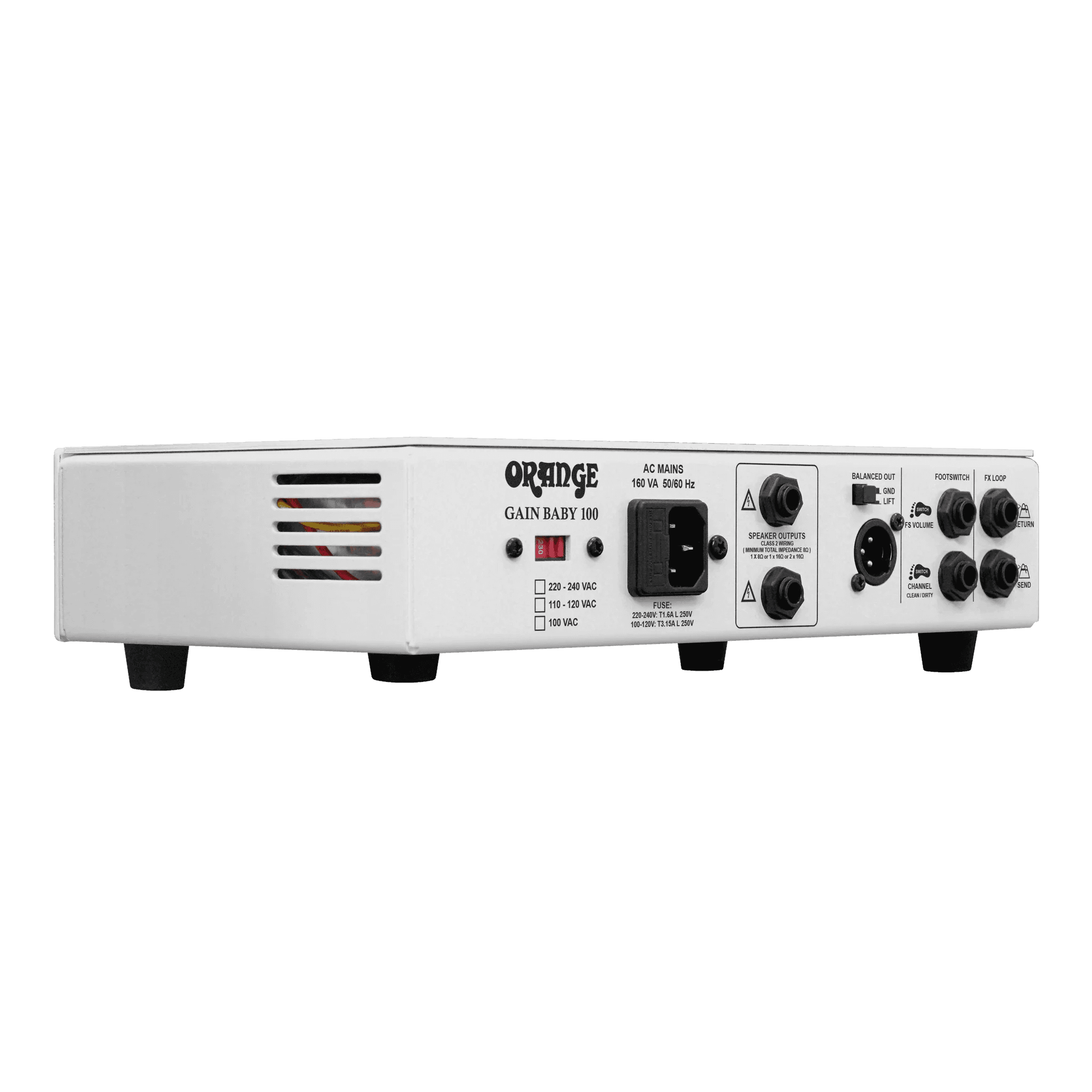 Amplificador Orange D-Gain-Baby-100 Cabezote Para Guitarra Electrica 5