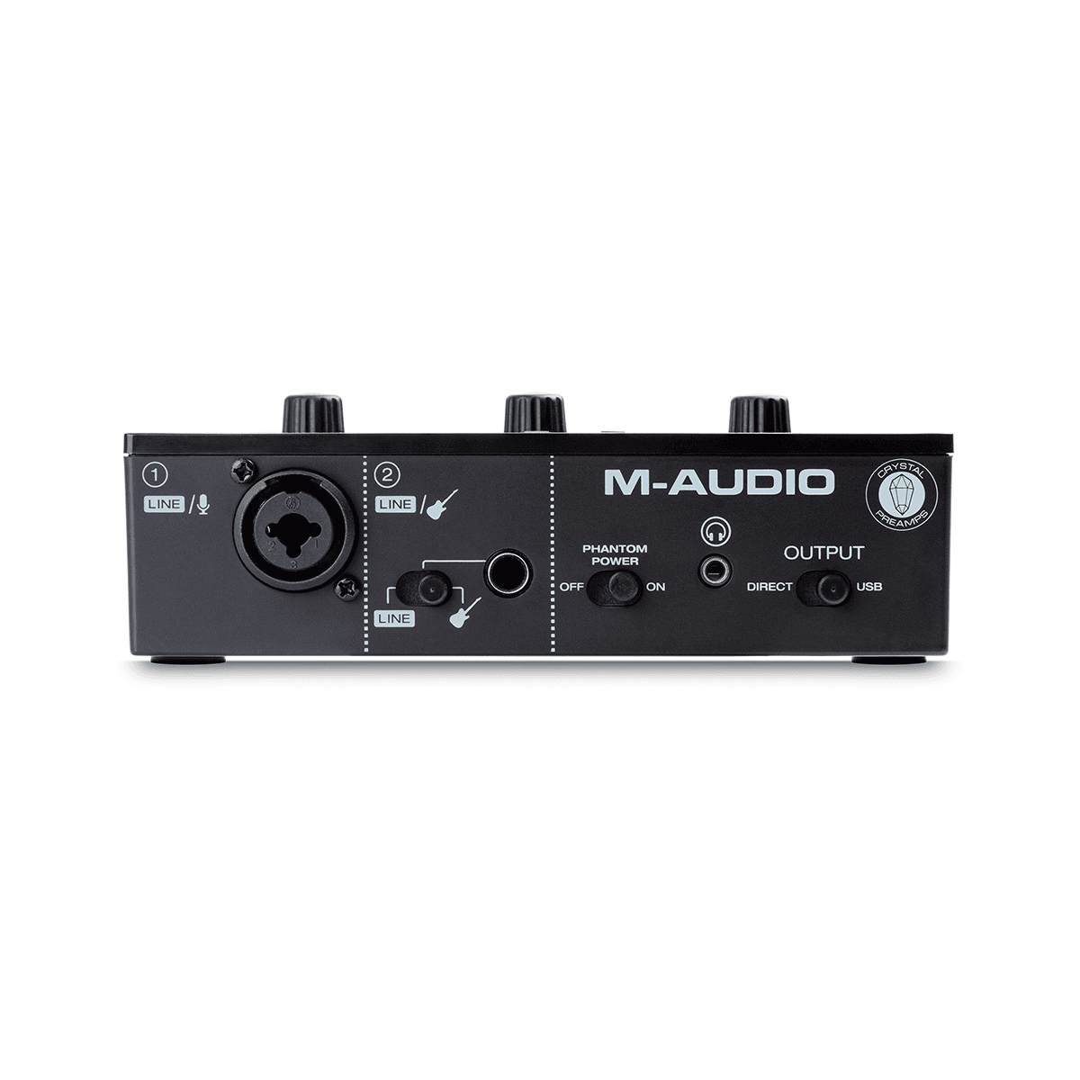 INTERFAZ DE AUDIO M-AUDIO M-TRACK SOLO II 4