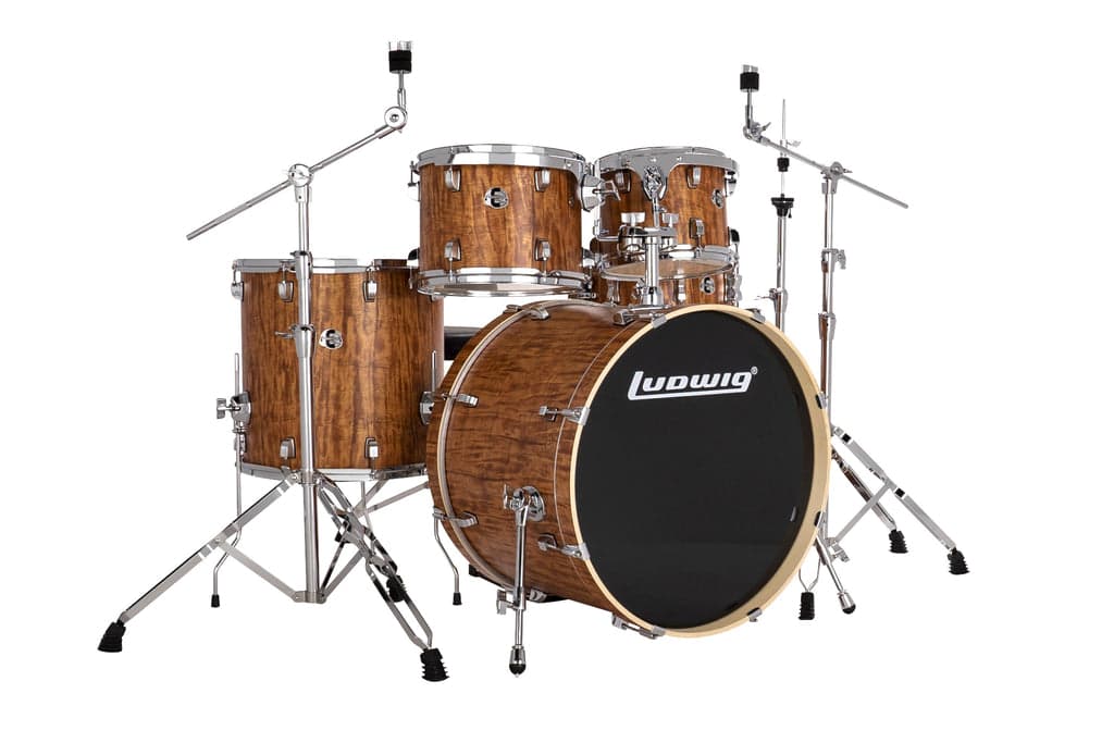 BATERIA LUDWIG ELEMENT EVOLUTION 5 PIEZAS COLOR CHERRY LE522010DIR