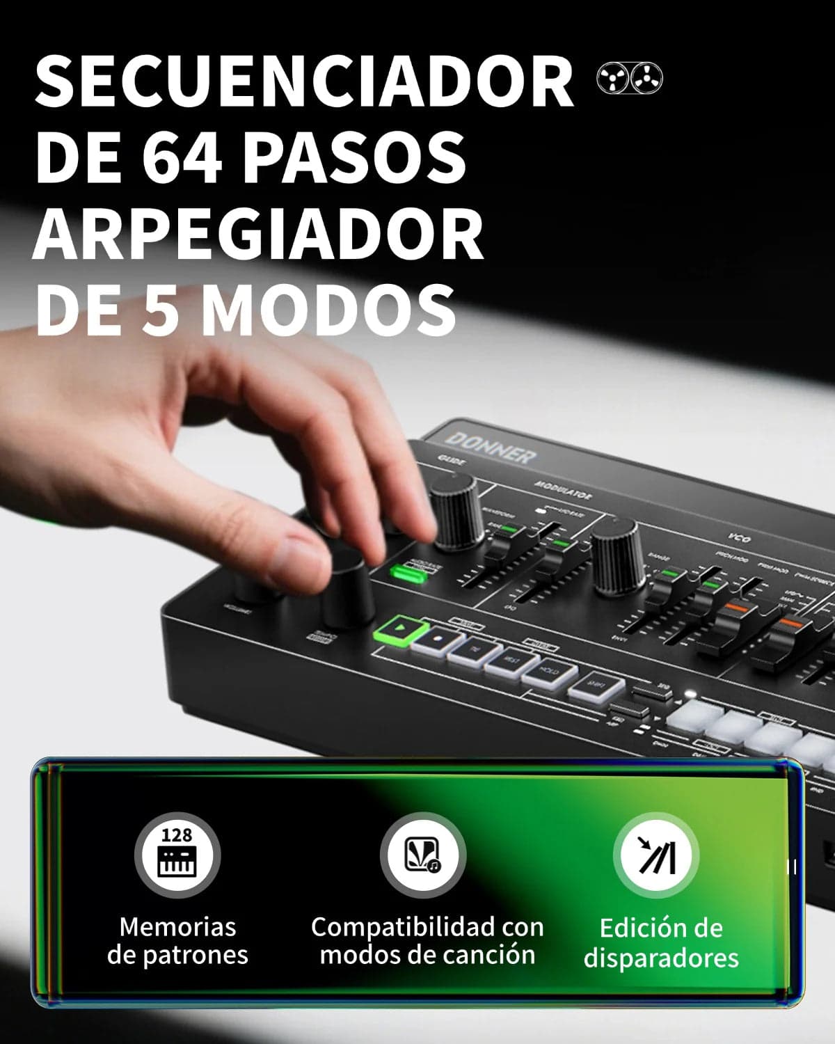 Sintetizador Donner Ec7074 Essential 9