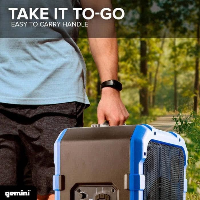 Cabina Gemini MPA-2400BLU Recargable Resis Interpe 4