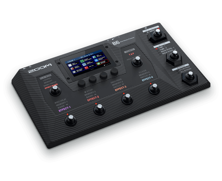 Procesador De Efectos Zoom B6/ 120gl Bajo