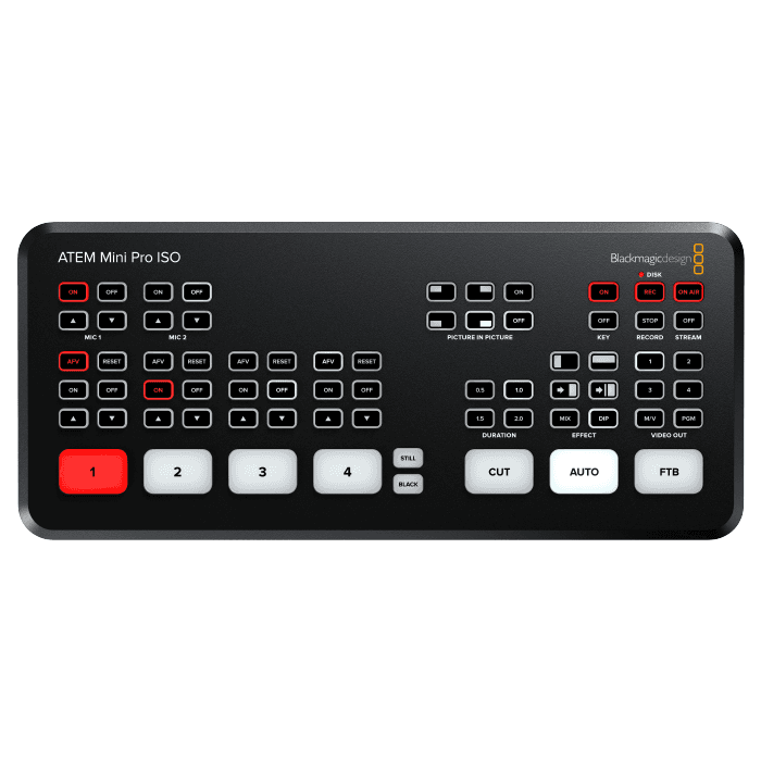 MEZCLADOR DE VIDEO ATEM MINI PRO ISO 2