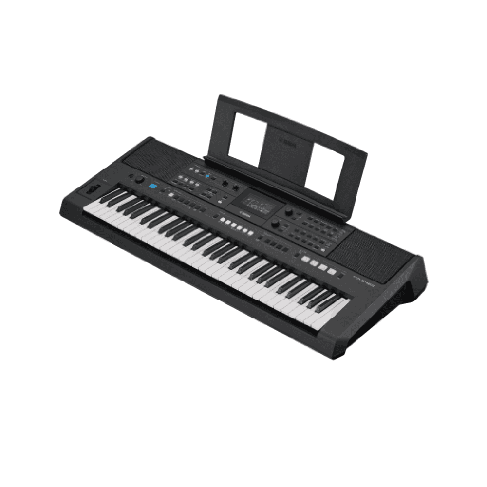 COMBO TECLADO PSR-E483 CON ADAPTADOR + SOPORTE DOBLE "X" + FORRO 3