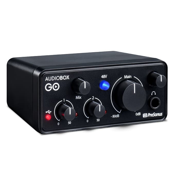 INTERFAZ DE AUDIO PRESONUS AUDIOBOX GO USB INTERFACE