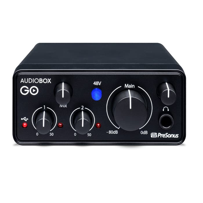 INTERFAZ DE AUDIO PRESONUS AUDIOBOX GO USB INTERFACE 2
