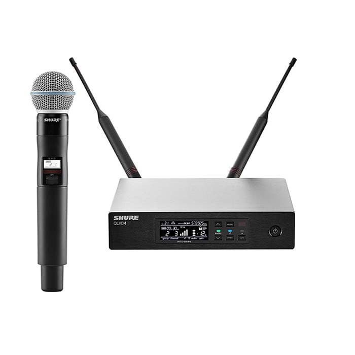 MIC INALÁMBRICO SHURE QLXD24/B58-H50 BETA58