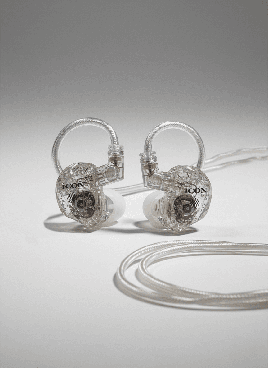 Audifono Icon Pro Audio Element 5 In-ear Transparente