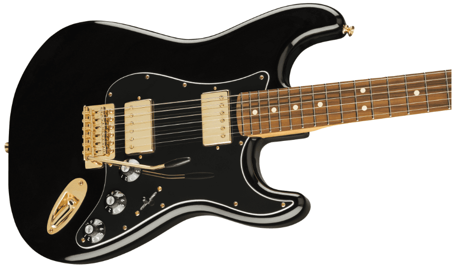 Guitarra Electrica Fender Mahogany Blacktop Stratocaster®, Pau Ferro Fingerboard, Black with Gold Hardware 0147901506 Limited Edition 4